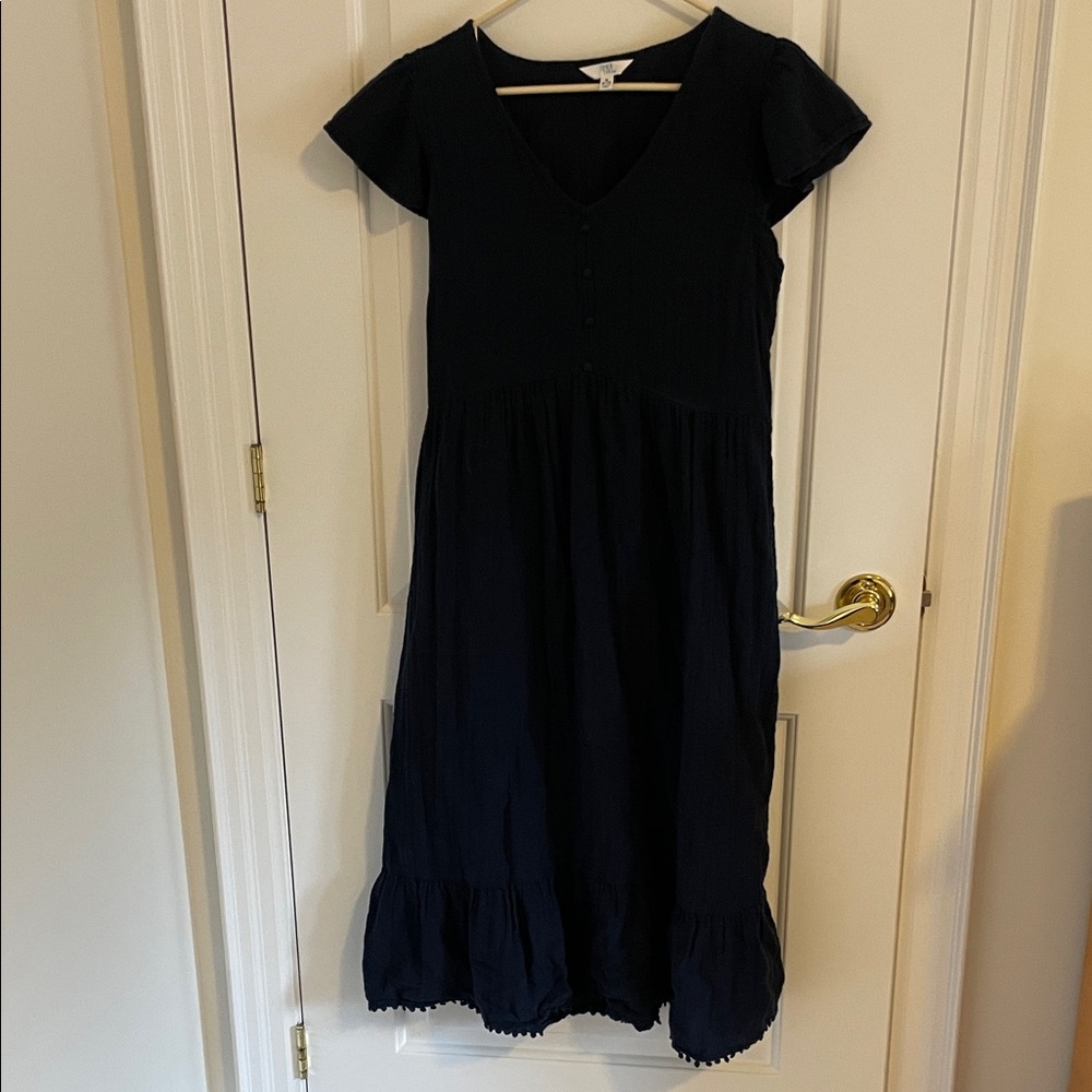 Time and True Dress in Deep Blue